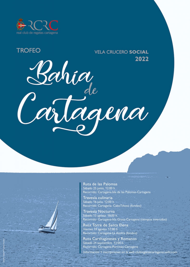Cartel Trofeo Bahia CTG 2022 calendario web