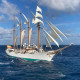 Acompaña al buque escuela ‘Juan Sebastián de Elcano’